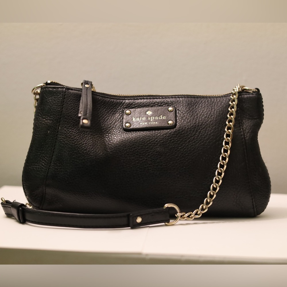 Kate Spade Leather Shoulder Purse with Dust Bag